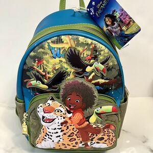 Disney Encanto Loungefly Antonio Tiger Mini Backpack Brand New With Tags RARE